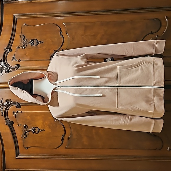 Eddie Bauer Tops - Eddie Bauer Mauve Colored Hoodie | Zip Up | Hood with Drawstring